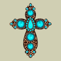 Gemstone Leopard Cross Heavy Core Tee | Teevron