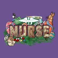Easter Egg Nurse Bunny Easter Day Vintage Tee | Teevron
