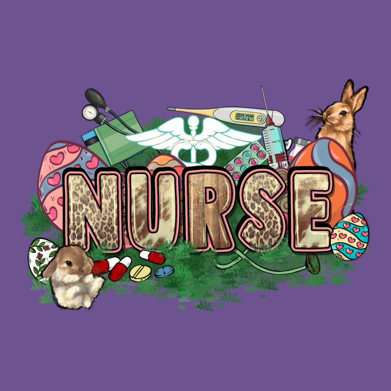 Easter Egg Nurse Bunny Easter Day Vintage Tee by HowdyJamesFarm | Teevron