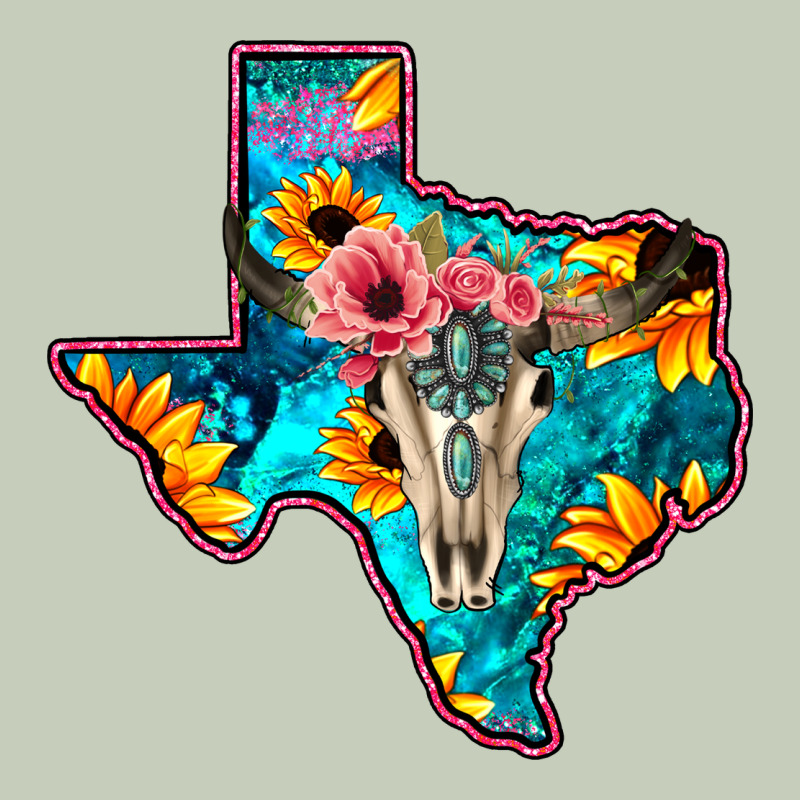 Western Sunflower, Rose, Gemstsone, Turquoise Bull Skull Ladies Tee by Bettercallsaul | Teevron