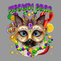 Meowdi Gras Mardi Gras Cat Vintage Hoodie | Teevron
