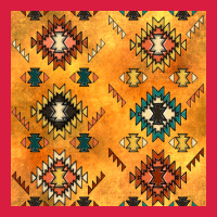 Native American Aztec Seamless Pattern 4 Premium Hoodie | Teevron