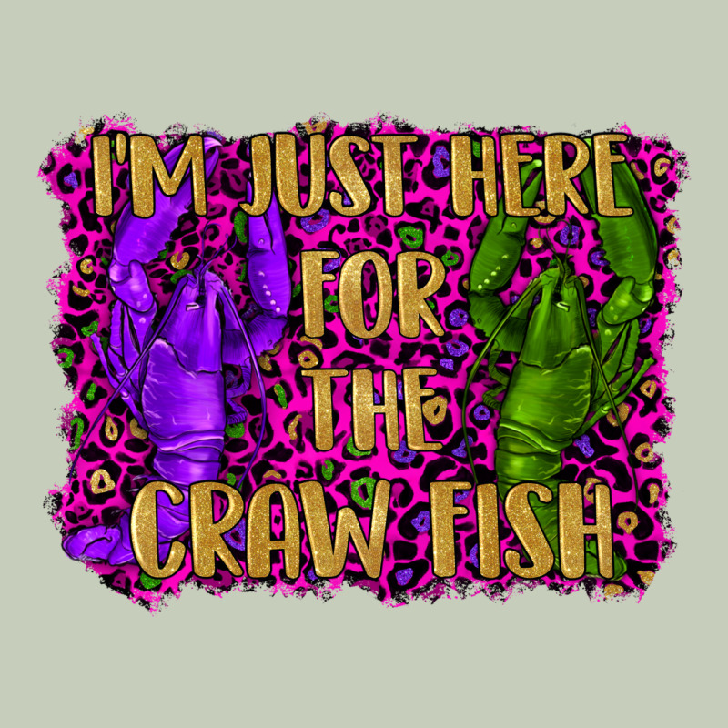 Mardi Gras I'm Just Here For The Craw Fish With Lobster Ladies Tee by RanaPortraitStore | Teevron