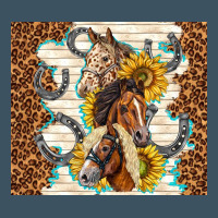 Horses With Sunflowers Urban Heavy Tee | Teevron