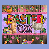 Easter Day Farm Animals Tumbler Long Sleeve Tee | Teevron