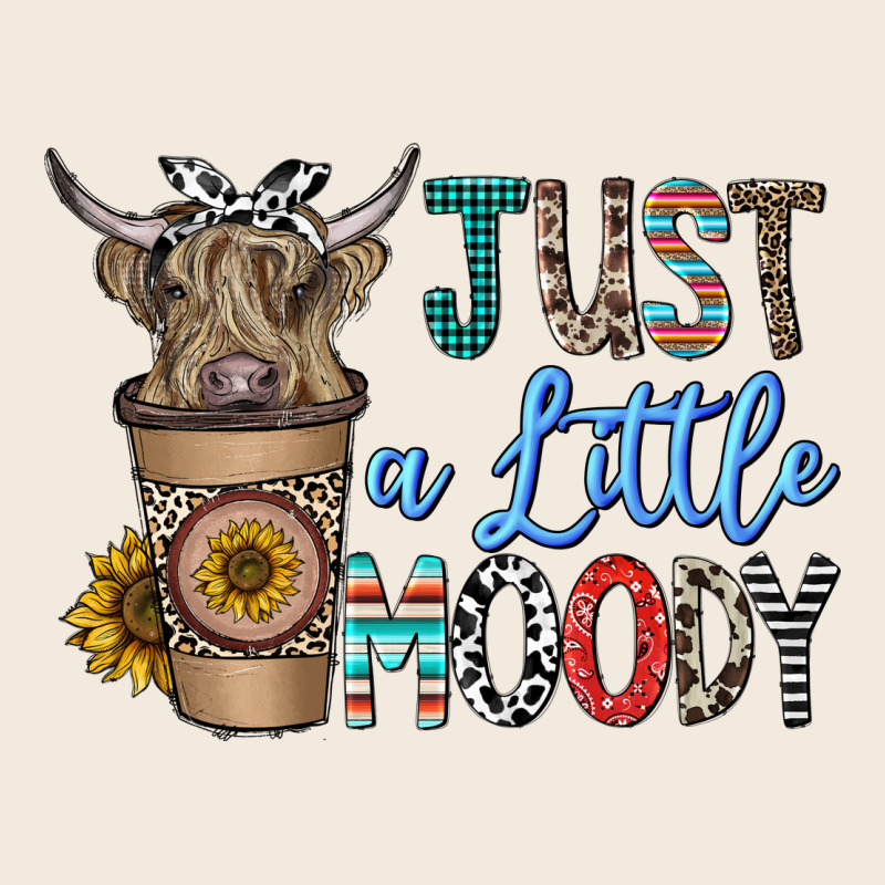 Just A Latte Moody Zipper Hoodie by CowhideDigitalArt | Teevron