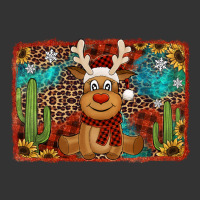western christmas reindeer with background | Teevron