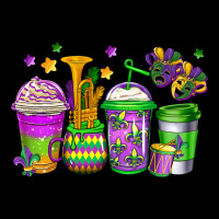 Mardi Gras Coffee Cups Premium Tee | Teevron