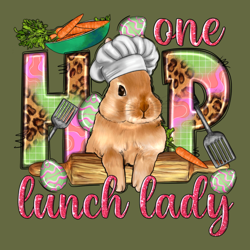 One Hip Lunch Lady Easter Day Long Sleeve Tee by HowdyJamesFarm | Teevron