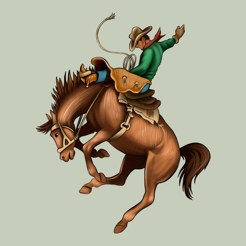Bucking Bronco Rodeo Ladies Tee by Bettercallsaul | Teevron