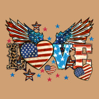 Love America Wings 4th Of July Vintage Tee | Teevron