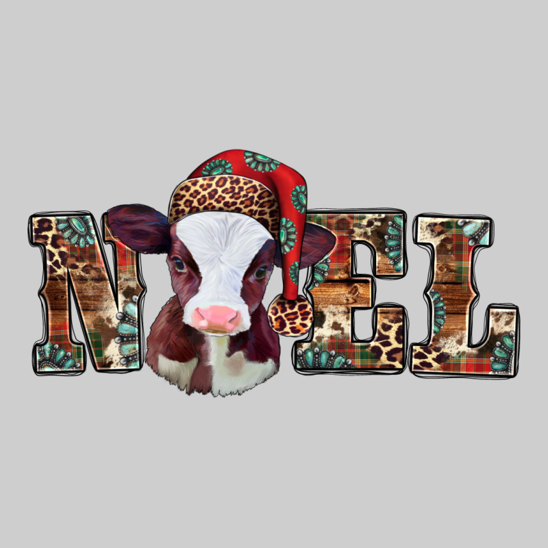 Western Christmas Baby Cow Noel Premium Tee by Jasminsmagicworld | Teevron