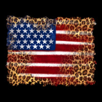 American Flag And Leopard Premium Sweatshirt | Teevron