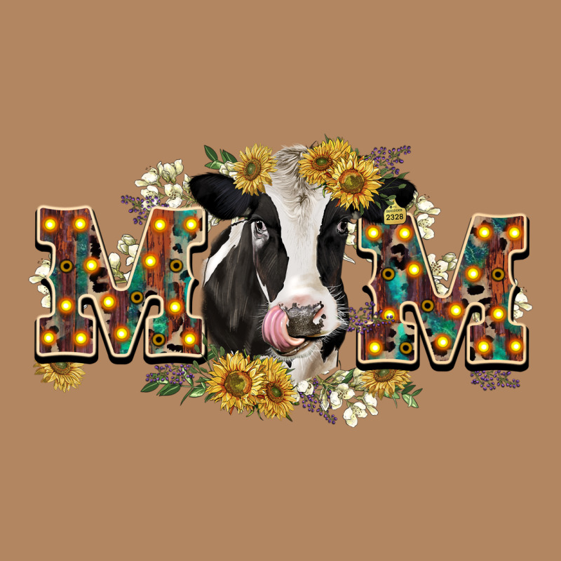 Mom With Cow Long Sleeve Tee by CowGirlArtShop | Teevron