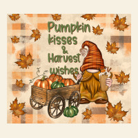 Pumpkin Kisses And Harvest Wishes Vintage Tee | Teevron
