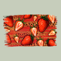Strawberry Background Ladies Tee | Teevron