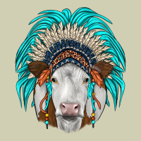 Simmental Indian Headdress Heavy Core Tee | Teevron