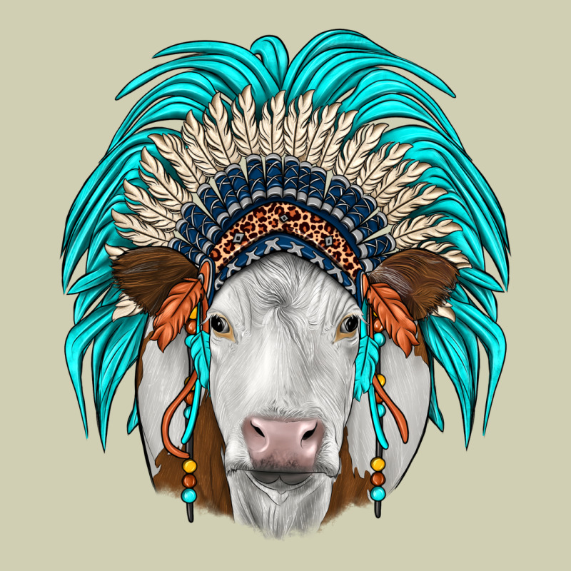 Simmental Indian Headdress Heavy Core Tee by JahusDesignShop | Teevron
