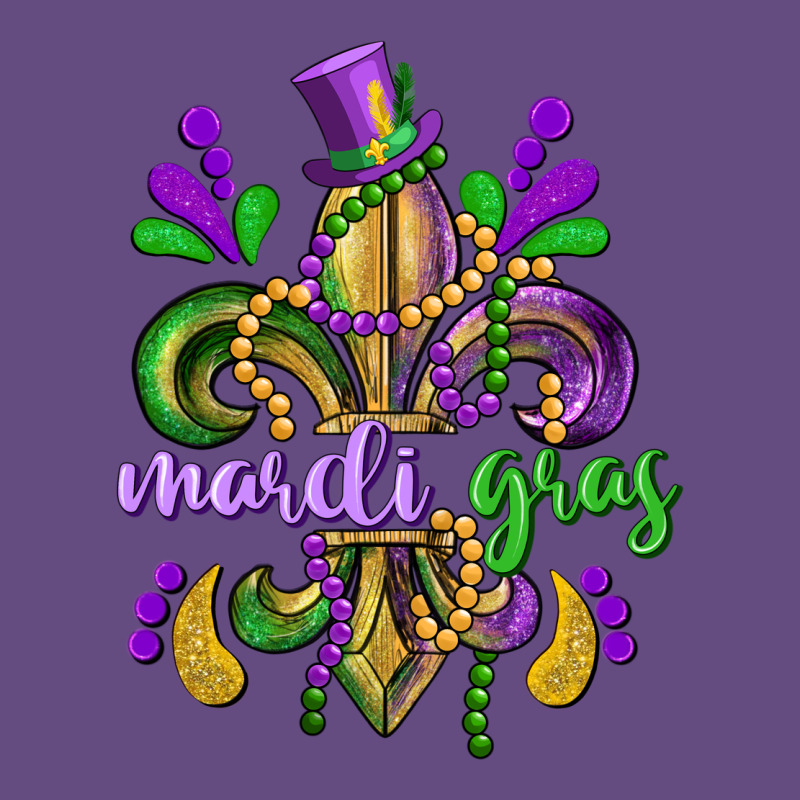 Mardi Gras Fleur De Lis Vintage Hoodie by CowGirlArtShop | Teevron