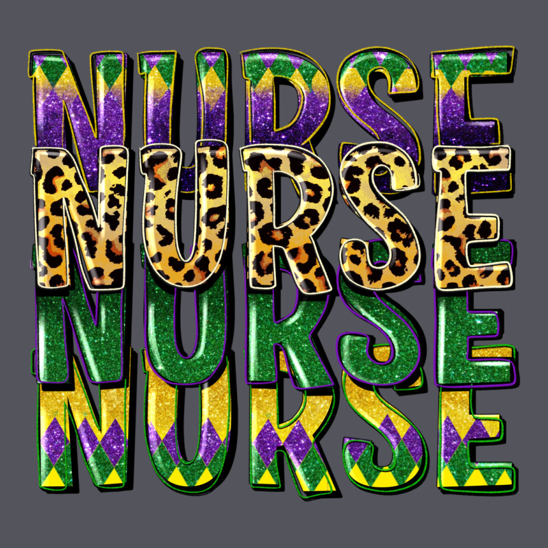 Nurse Mardi Gras Vintage Hoodie by CowGirlArtShop | Teevron