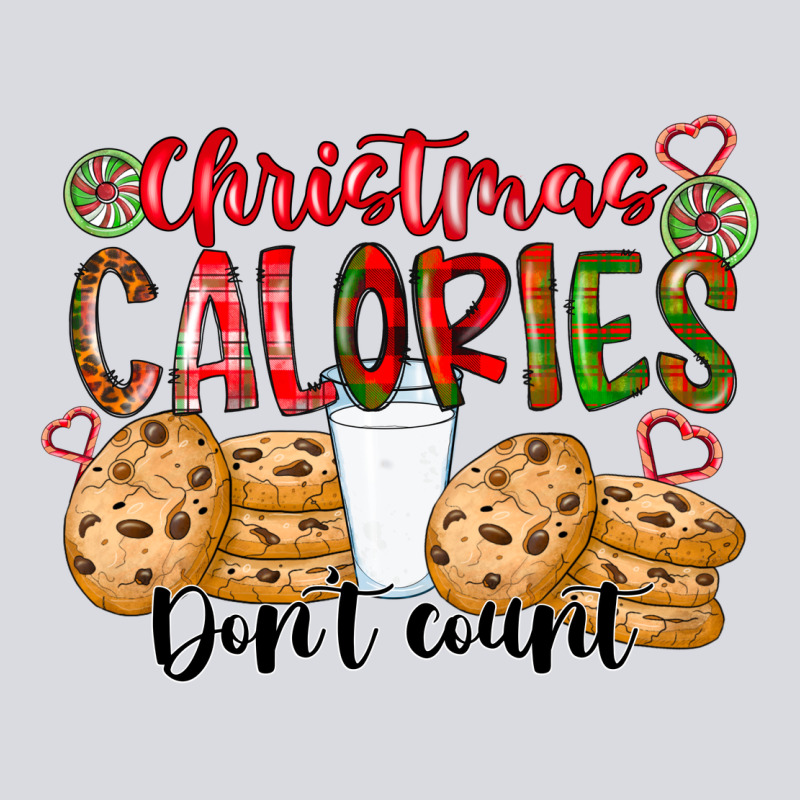 Christmas Calories Dont Count Zipper Hoodie by CowhideDigitalArt | Teevron
