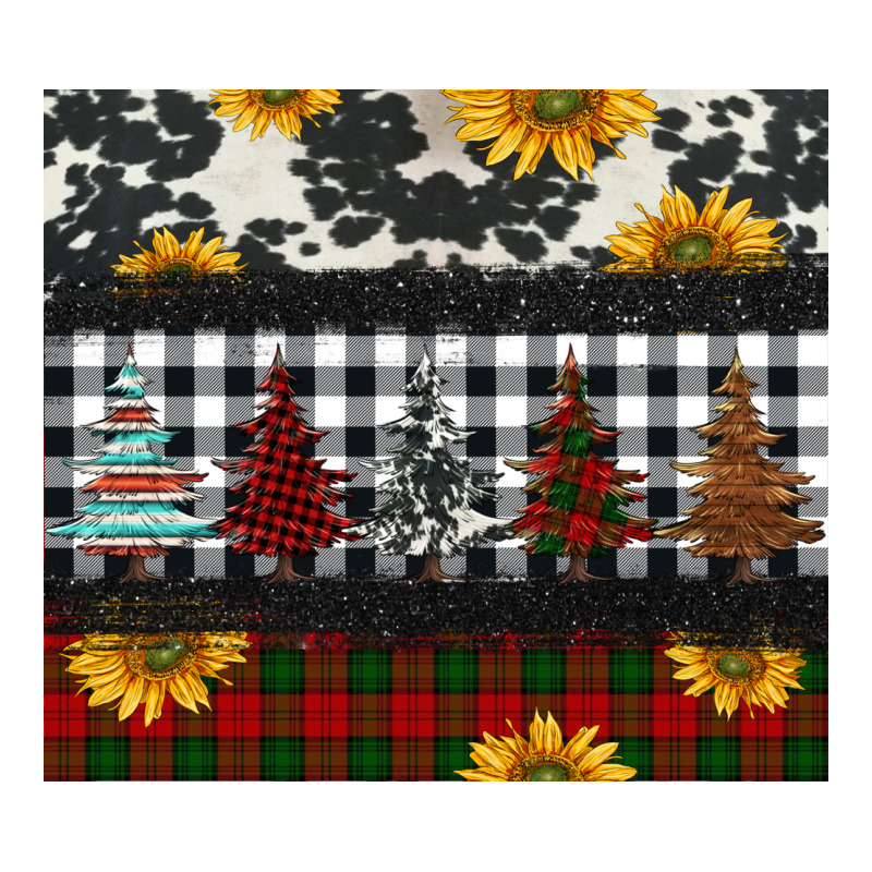 Christmas Trees And Sunflowers Premium Tee by Jasminsmagicworld | Teevron