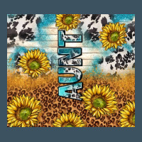 Aunt Sunflower Leopard Glitter Urban Heavy Tee | Teevron