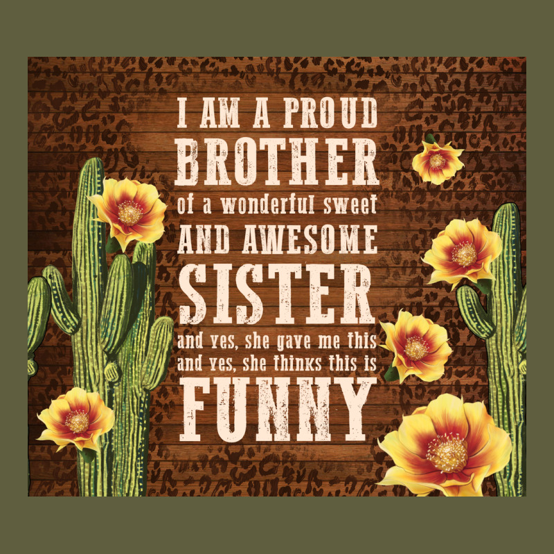 I Am A Proud Brother Vintage Tee by TumblerDesignByShophia | Teevron