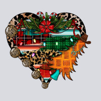Festive Western Christmas Heart Zipper Hoodie | Teevron