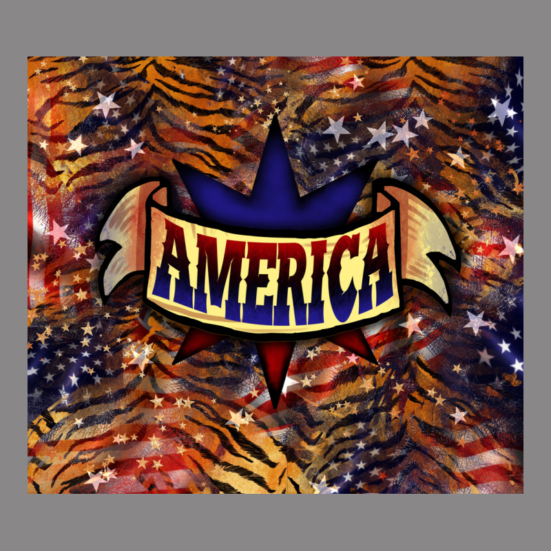 Tiger America Tumbler 4th Of July Vintage Tee by HowdyJamesFarm | Teevron