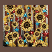 America Flag Sunflower Star Tumbler Long Sleeve Tee | Teevron