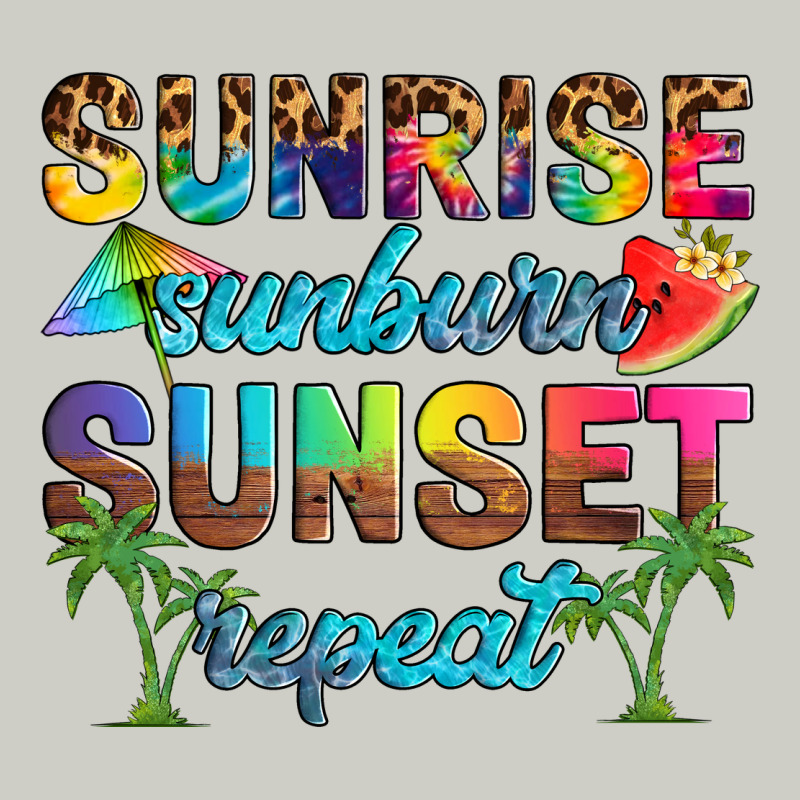 Sunrise Sunburn Sunset Repeat Heavyweight Hoodie by Artiststas | Teevron