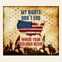 My Rights Don't End Vintage Tee | Teevron