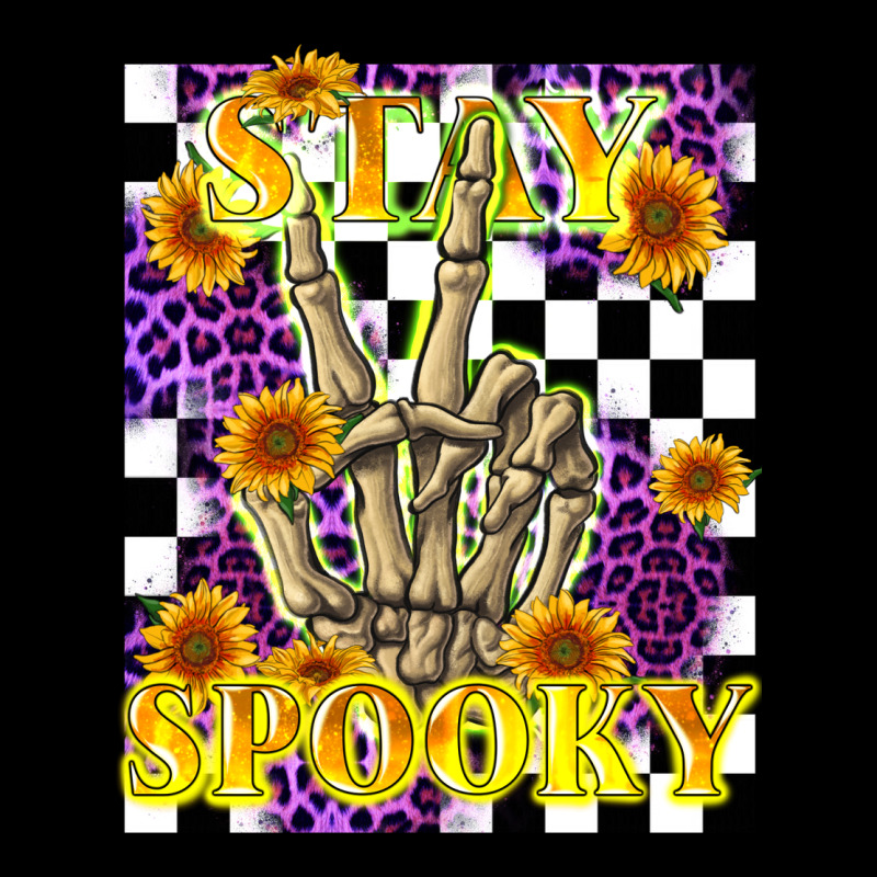 Stay Skeleton Hand Spooky Heavy Core Tee by LillyAllenDesigns | Teevron