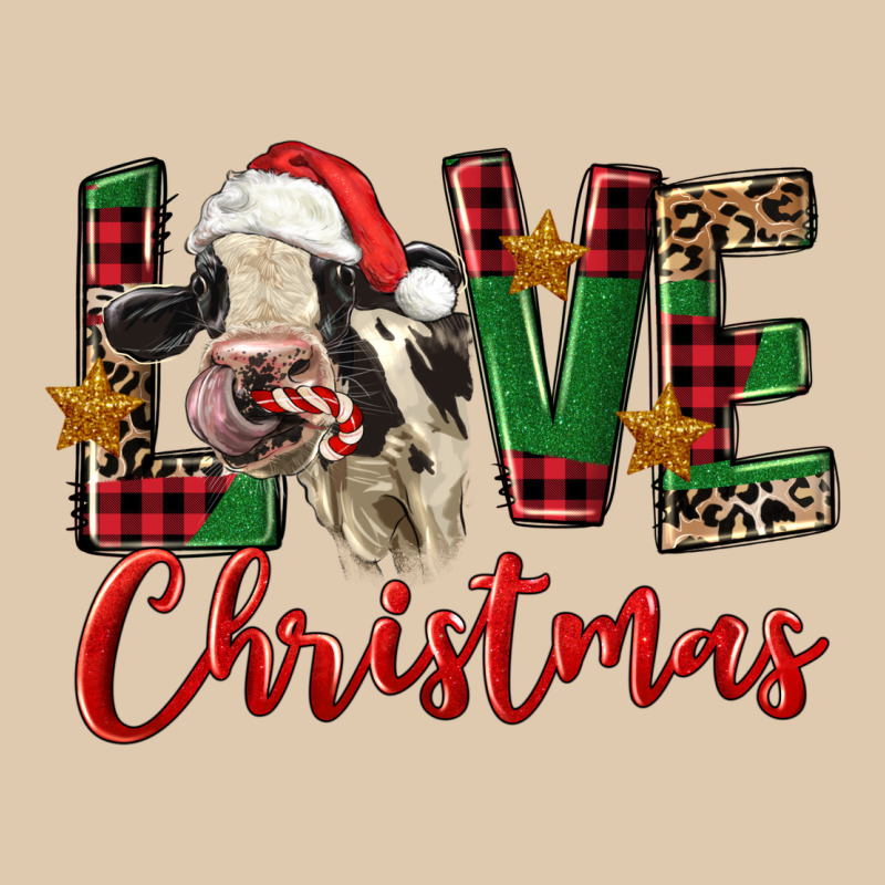 Love Christmas Holstein Heifer Heavyweight Sweatshirt by FaDigitalArtStudio | Teevron