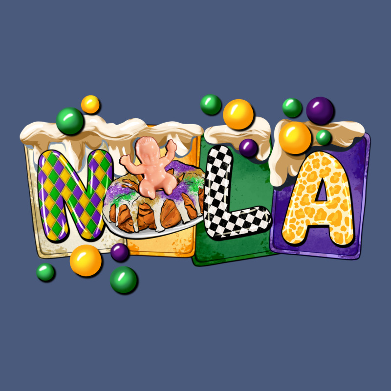 Nola Cake Mardi Gras Vintage Hoodie by CowGirlArtShop | Teevron