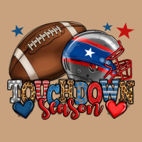 Touchdown Season American Football 4th Of July Vintage Tee | Teevron