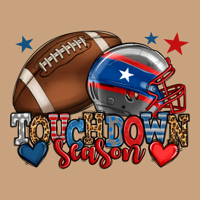 Touchdown Season American Football 4th Of July Vintage Tee by HowdyJamesFarm | Teevron