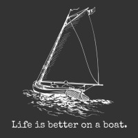 Life Is Better On A Boat Sailboat Sketch Cool Sailing Gifts | Teevron