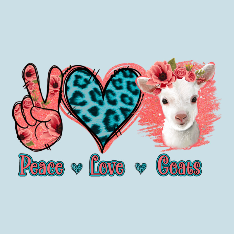 Peace Love Goats Ladies Tee by Bettercallsaul | Teevron