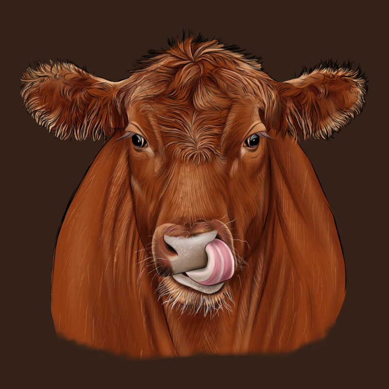 Red Angus Heavy Core Tee by JahusDesignShop | Teevron