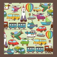 Planes, Trains, And Automobiles Pattern Chiffon Top Long Sleeve Tee | Teevron