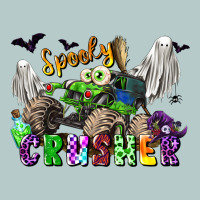 Spooky Crusher Monster Truck Heavy Core Tee | Teevron