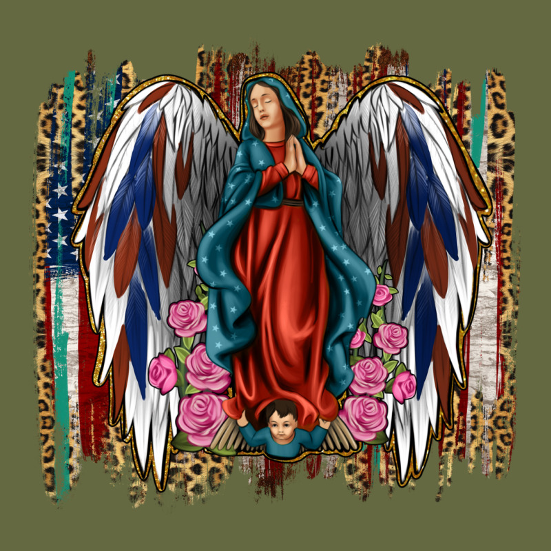 Lady Of Guadalupe Th Of July Long Sleeve Tee by Jasminsmagicworld | Teevron