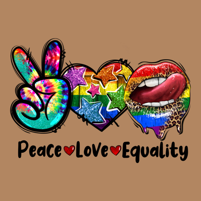 Peace Love Equality Lgbt+ Long Sleeve Tee by CowGirlArtShop | Teevron