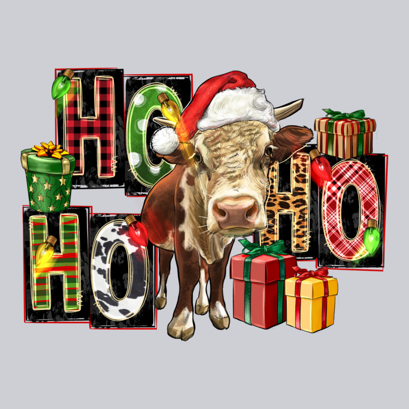 Ho Ho Ho Heifer Heavyweight Sweatshirt by FaDigitalArtStudio | Teevron
