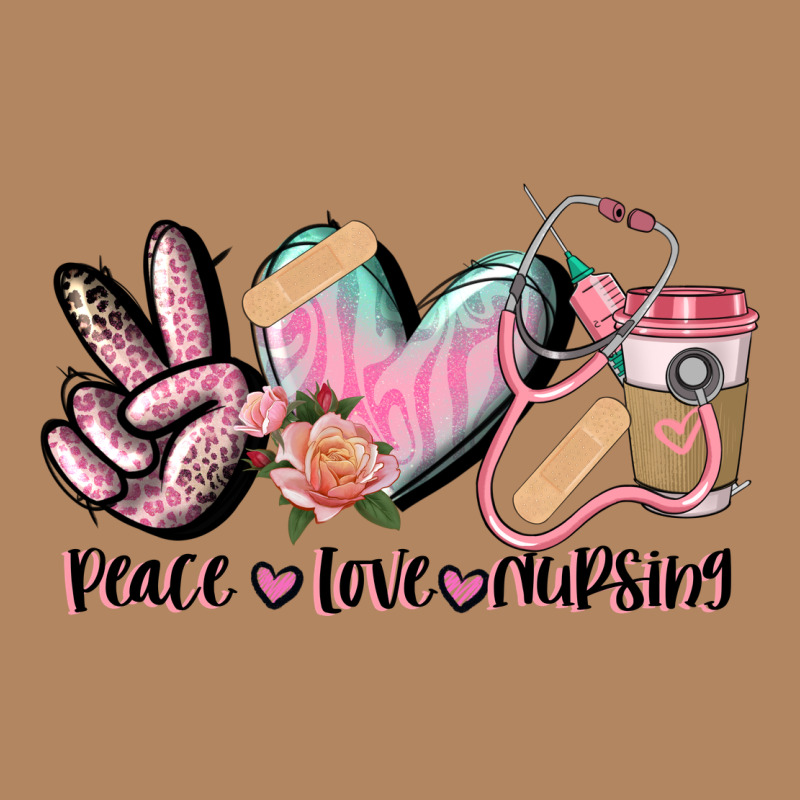 Peace Love Nursing Long Sleeve Tee by CowGirlArtShop | Teevron