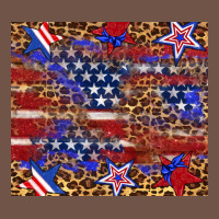 American Flag And Star Leopard Premium Sweatshirt | Teevron