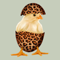 Chick With Leopard Eggshell Ladies Tee | Teevron