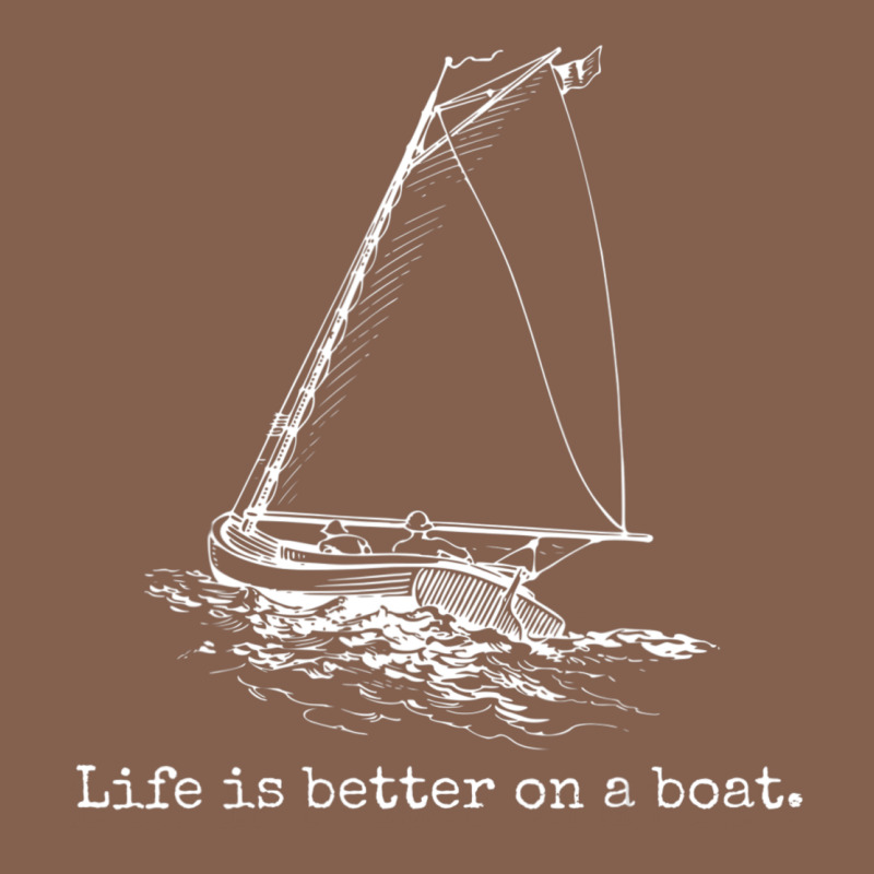 Life Is Better On A Boat Sailboat Sketch Cool Sailing Gifts Zipper Hoodie by minhPixels | Teevron